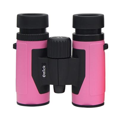 China Factory direct wholesale 8x32 pink binoculars telescope for outdoor travel 108*118mm for sale