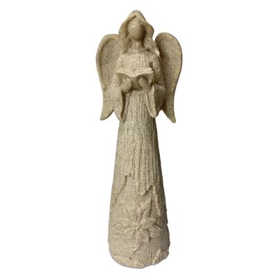 China Europe New Arrival Custom Resin Winged Angel Statue Figurines Crafts For Gifts Home Ministry Decor for sale