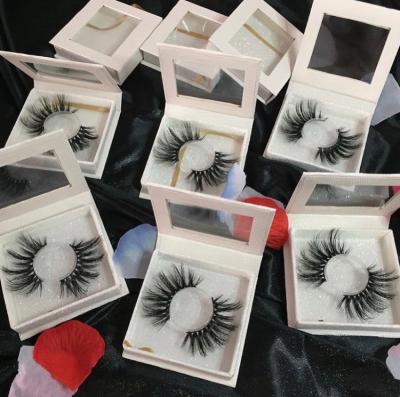 China Natural soft mikiwi 25mm mink lashes 25mm mink eyelashes 100% mink eyelashes 3d siberian seller with free packaging box for sale