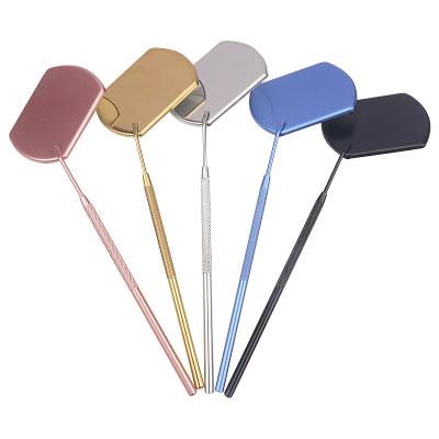 China Professional Hot Sale Eyelash Extension Tools Professional Lash Extension Mirror Detachable Stainless Steel Mirrors for Eyelash Extension Inspection for sale