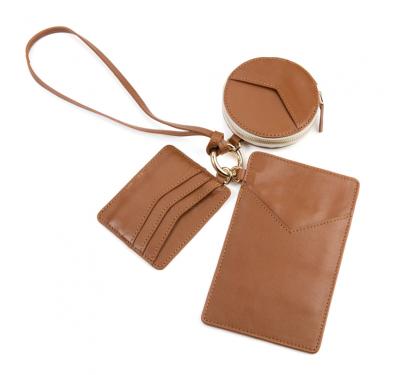 China Gift Sets Promotional Card Holder Leather Phone Bags Gift Set Wristband Office Men Gift Sets for sale