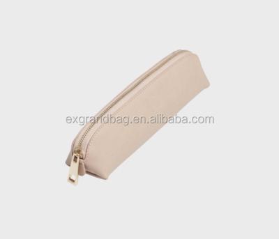 China Schools & Mini Office Design Saffiano Pencil Case Cute Leather Pencil Bag Clear Pencil Pouch for sale