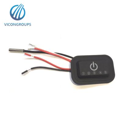 China Fit 24V Silicone Temperature Control Heater Switch For Electric Heating Seat for sale