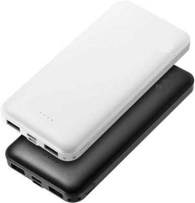 China Quick Charge Support 10000mAh Dual USB Portable Charger Fast Charging Power Bank with USB C Input, Backup Charger for iPhone Galaxy and etc. for sale