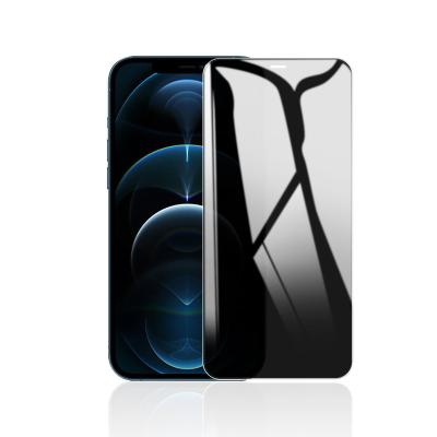 China 2021 3D 9H Cell Phone Privacy Tempered Glass Screen Protector Cover Film Anti Spy Glare For Iphone X XR XS max 11 12 13 pro for sale