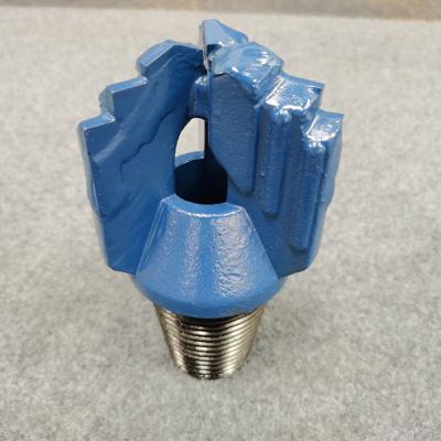 China Steel Diamond Drag Bit Ronde vorm glad oppervlak voor boren Te koop