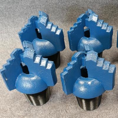 China 6 inch 152mm zachte vorming boorstap Drag Bit Blade Bit Te koop