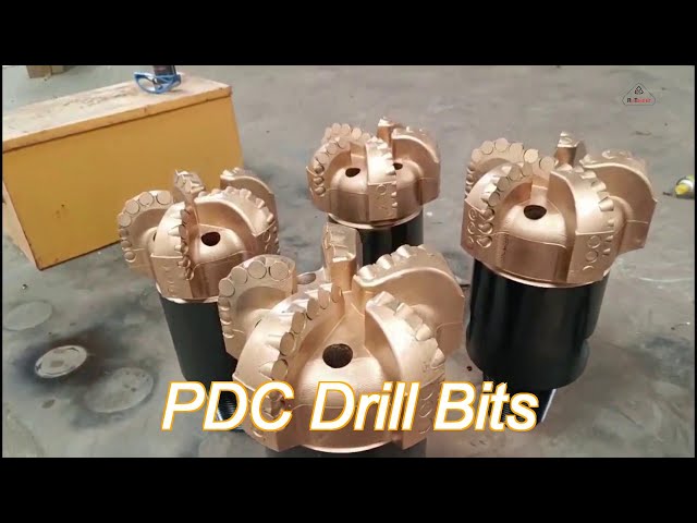 customized pdc bit rock drill bit for geothermal well drilling micropile drilling