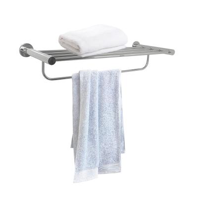 China Heater Chao&'a Factory Wholesale Fashion Mirror Wall Stainless Steel Style Folding 304 Stainless Steel Bath Towel Rack for sale