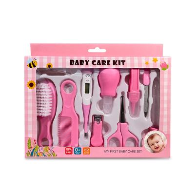 China Baby Nursery Care 2023 OEM/ODM Factory Wholesale Price Multiple Colors Newborn Infant Baby Care Manicure Kits for sale