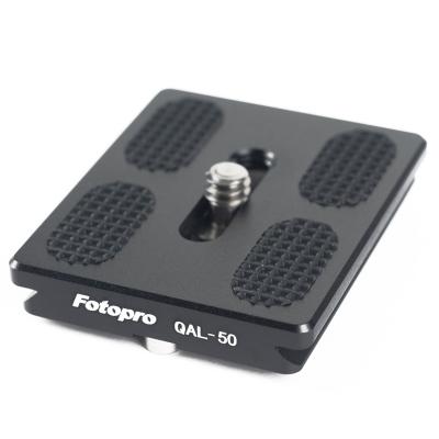 China Fotopro International Universal Aluminum Camera Plate QAL-50 Quick Release Plate QAL-50 Camera Accessories for sale