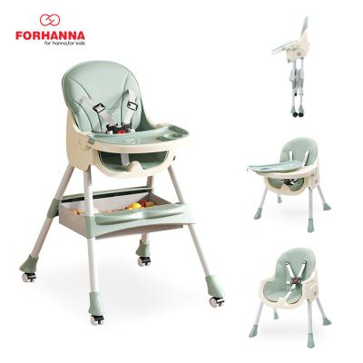 China Customizable High Quality Modern Plastic Referee Chair Household Children Baby Dining Chair Feeding Chair for sale