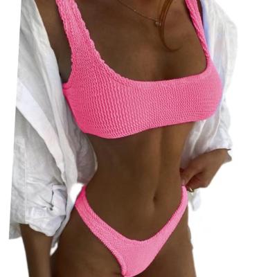 China Free Sample Breathable Drop Shipping 2 Pieces Summer y2k Set Beach Wear Women Fitness Swimwear Beachwear 2022 for sale