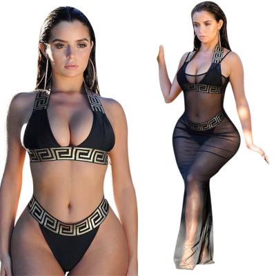 China Free sample drop shipping summer color women's breathable bikini swimwear set 2022 y2k woman bikini set fitness swimwear sexy beach wear for sale