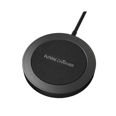 China Video Game Player 15w PU Leather Fast Magnet Wireless Charger Pad With Type-C PD Cable for sale