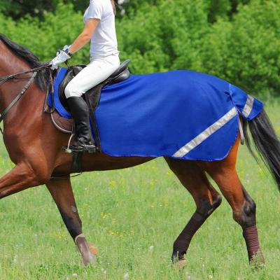 China Belly crossed. Amazon Wholesale Best-selling Polyester Detachable Soft Comfortable Horse Blanket Stable Nylon Fly Blanket Summer Horse Fly Blanket for sale