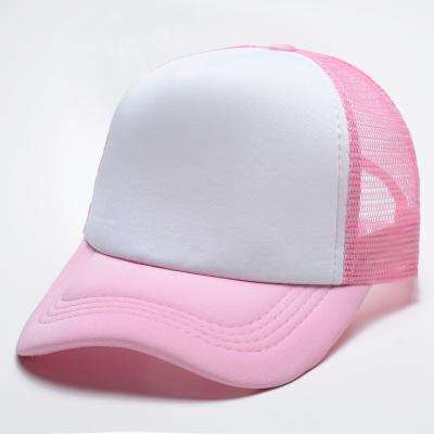 China JOINT Inspired Fashionable Women Girls Lace Up Mesh Hats Cute Design Urban Bright Color Dad Hats Pink Caps For Sports for sale