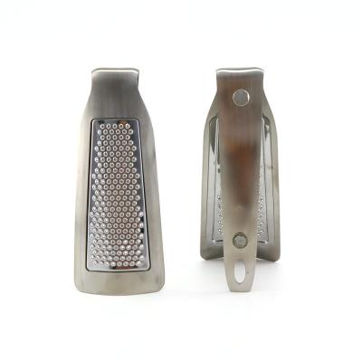 China Stainless Steel Ginger Cheese Walnut Nut Grater Sustainable Household Kitchen Instrument for sale