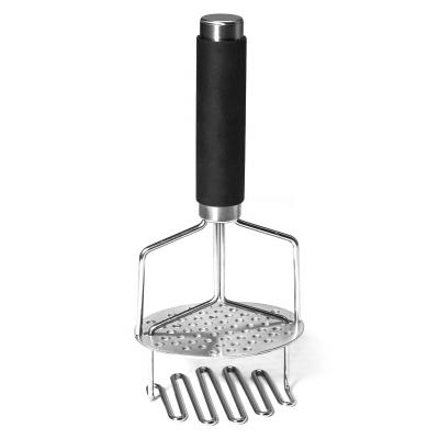 China Kitchen Potato Crusher Sustainable Press Stainless Steel With Non-Slip Handle for sale