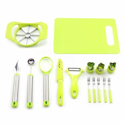 China Viable Home Instruments DIY Fruit Vegetable Cutter Carving Tool Kit for sale