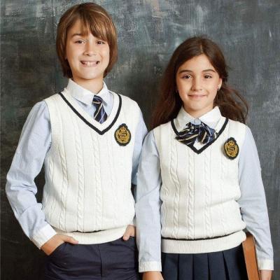 China Factory Style Hot Custom School Uniform Student Sets For Childern for sale