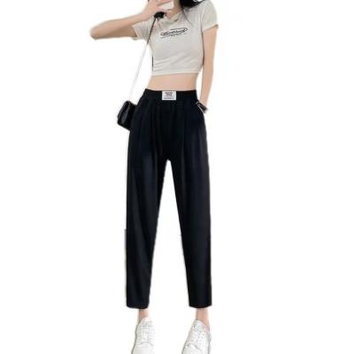 China 2022 summer women's section minutes radish pants Anti-wrinkle Harun pants new high waist thin slim sports pants new casual pants for sale