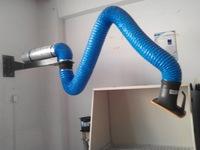 China Flexible Suction Arm for smoke extraction and Dust collector arm, wall mounted arm for sale