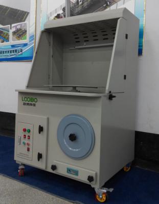 China Downdraft dust collector table for grinding sanding work condition, cartridge filter dust collection system for sale