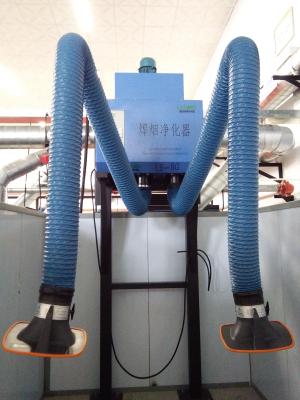 China LB-BG Wall hanging welding fume extractor with one or two flexible extraction arms for sale