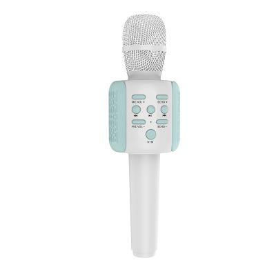 China Child studio small microphone V20 speaker karaoke radio wireless microphone USB tiny portable professional wholesale wireless microphone for sale