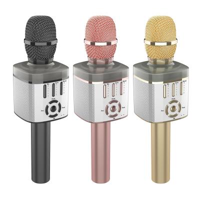 China Ce Mini Exquisite Popular Cool Karaoke Wireless Microphone Kids Bluetooths Birthday Party Mobile Singing KTV Lavalier Microphone for sale