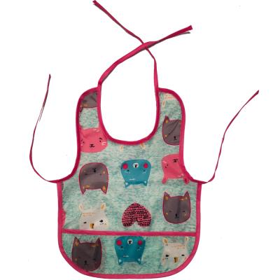 China Baby Antibacterial Waterproof Printing Bib for sale