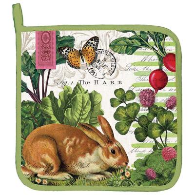 China Sustainable Rabbit Set Pot Holder Custom Design 20*20cm Size for sale