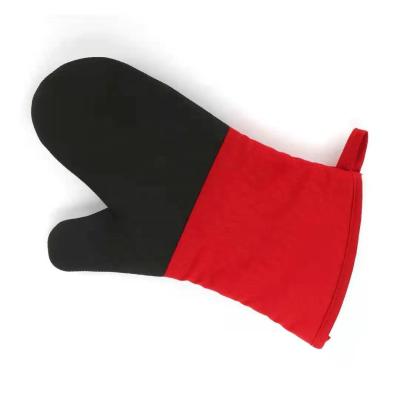 China Eco - Friendly Kitchen Oven Heat Resistant Glove Cooking Mitt for sale