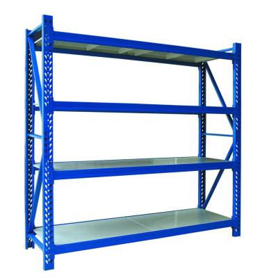 China Flexible Metal Warehouse Shelving / Industrial Storage Racks Heavy Duty for sale