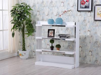 China European Style 4 Tier Wooden Shelf / MDF 4 Shelf Storage Unit 1200mm Length for sale