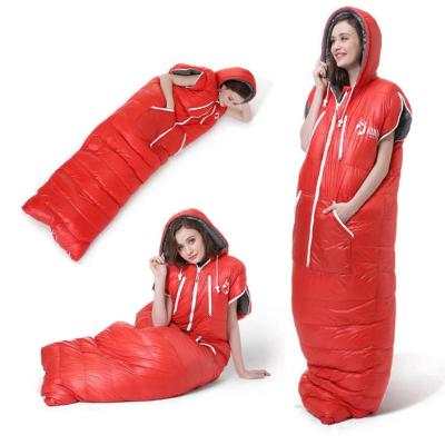 China China Sleeping Bags 90% White Duck Hybrid Type Down Winter Sleep Bag-10 -20 -40 For Snow Mountaineering Camping Tent for sale