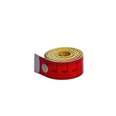 China Eco-friendly 10PCS 1.5m Body Measuring 1.5 Meter Red Leather Ruler Tape Convenient And Black Sewing Measuring Tool for sale