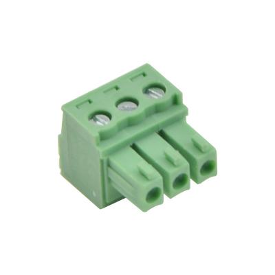 China Conector enchufable 2EDG 3.81m m 300V/250V del bloque de terminales para las señales de control en venta