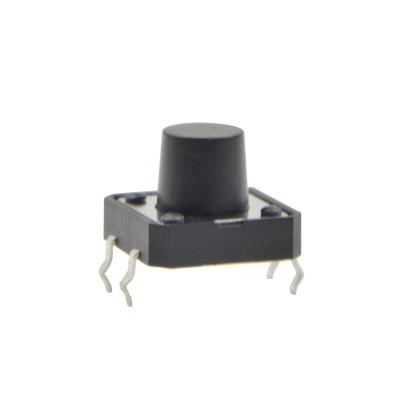 China DIP SPST Momentary Tact Switch 12x12 / Square Actuator For Medical Device for sale