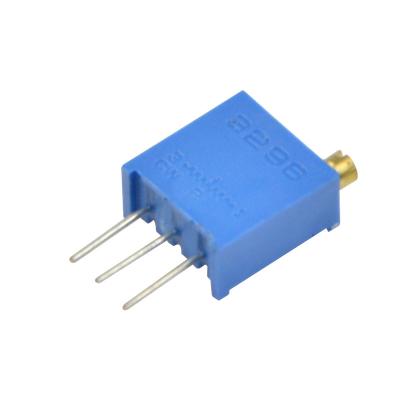 China El top ajusta el potenciómetro multi del condensador de ajuste de la vuelta, potenciómetro del resistor variable 3296W en venta