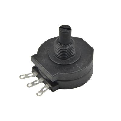 Chine Potentiomètre de grande précision de film de carbone, type rotatoire potentiomètre de RVS28 28mm à vendre