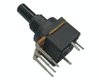 China 10A de schemerigere Potentiometer van de Koolstofsamenstelling met Duwschakelaar voor Verlichting WH116AK-4R Te koop