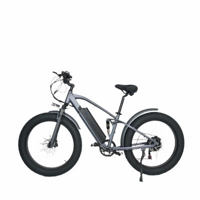 China Aluminum Alloy 26 Inches Alloy Mountain Bike With Lithium Battery 48v750w Electric Fat Tire Bike Five Gears for sale