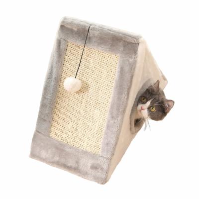 China Sustainable Multi-Level Cat Tree With Detachable Scratching Post For Cats Claw Care for sale