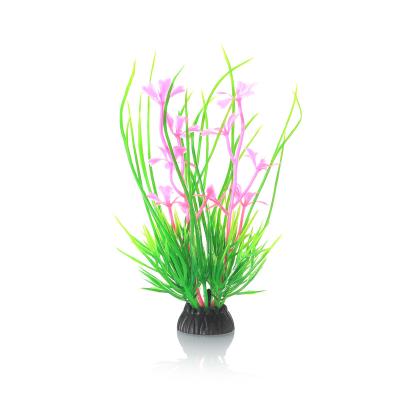 China Viable Plastic Multiple Color Artificial Plastic Flower Water Plant Decorations Landscape Aquarium Aquatic Plants for sale