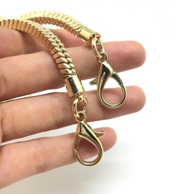 China Wholesale Decorative Metal Gold Link Wallet Chain Metal Bag Chain Strap for Purse for sale