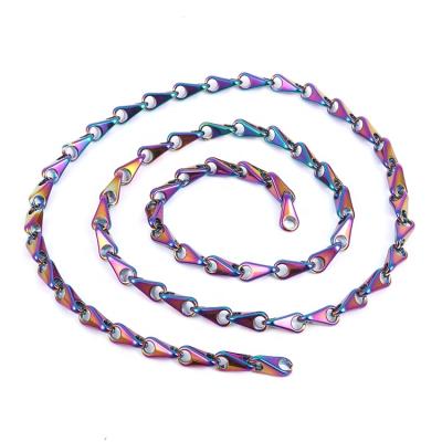 China Bags Wholesale Colorful Zinc Alloy Chain Purse Strap Chain For Handbag for sale