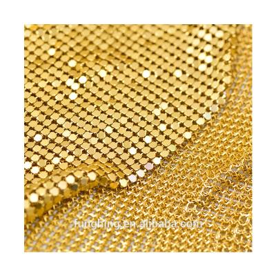 China Flat 3mm Mesh Curtain For Hotel Metal Aluminum Mesh Curtain for sale