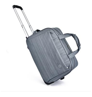 China Wholesale high quality custom printing new large capacity trolley luggage oxfordfolding bag for sale